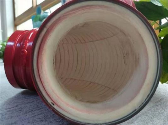 Mượt mà Băng bơm khuỷu tay trọng lượng nhẹ Băng bơm Boom ống bơm bê tông khuỷu tay lót lót gốm