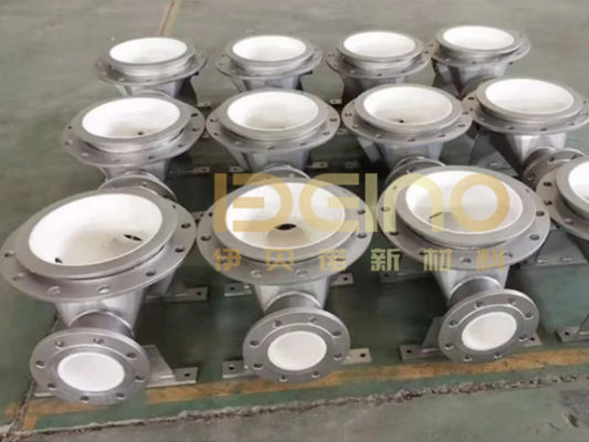 Các kết nối đường ống ống loại Y Tee bằng gốm nhựa