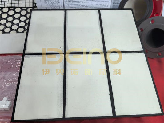 Lớp lót kết hợp cao su gốm gốm như lớp lót bảo vệ Lớp lót kết hợp cao su gốm gốm