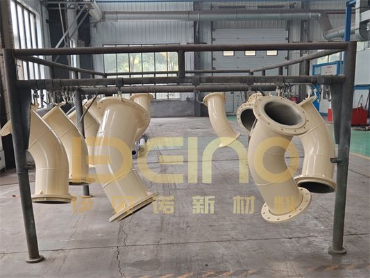 Ống lót cao su Ống thép lót cao su