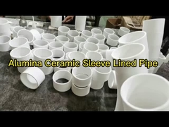 Alumina Ceramic Linered Pipe Bend Light Weight Seamless With No Bumps (Đường ống lót bằng gốm)