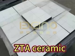 Lớp lót gốm ZTA 1700°C Nhiệt độ tối đa 2000 MPa Độ bền